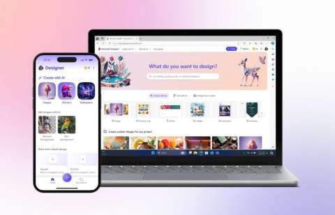 Microsoft lanzó Designer para iOS y Android: la app para editar fotos con IA
