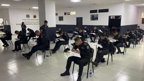 UNDMO inició aplicación de pruebas para evaluar salud mental de uniformados