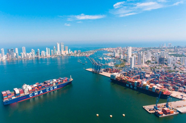 El puerto de Cartagena: una conexión con el mundo en medio de la pandemia