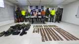 Incautan lancha con armas y municiones del Clan del Golfo en Santander