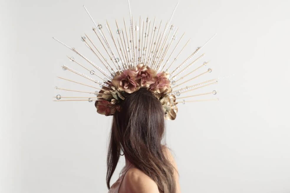 La artista colombiana Flora Martínez.