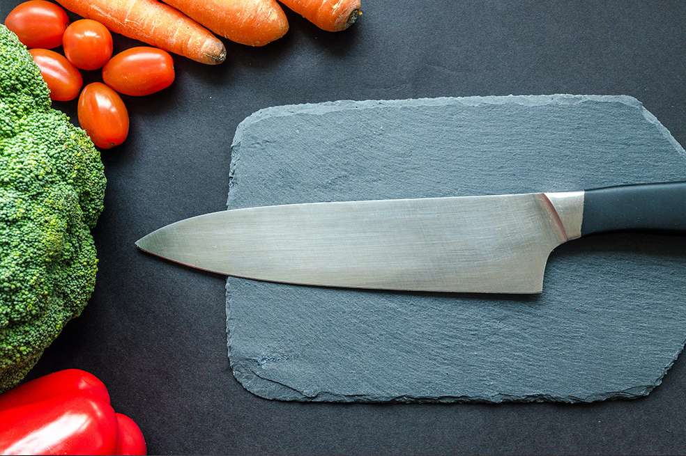 Truco para afilar adecuadamente el cuchillo de la cocina