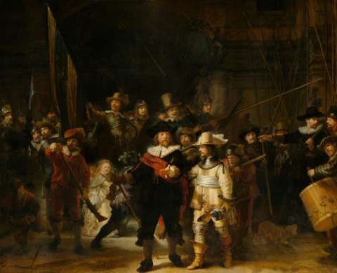 Un boceto oculto detrás de la Ronda de Noche, la génesis de un Rembrandt