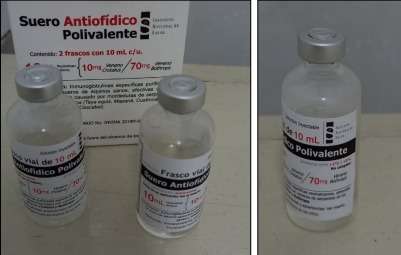Están falsificando este suero para tratar el envenenamiento por serpientes