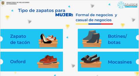 Sin escotes, descaderados, ni tenis: Cancillería lanza código de vestuario