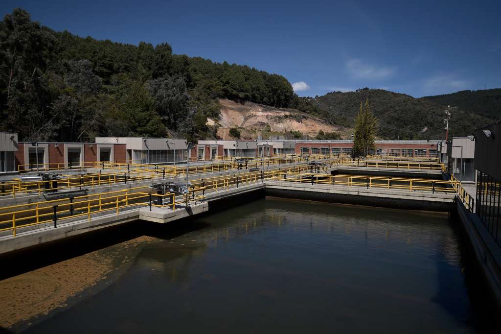 Visita de la personería de Bogotá a esta planta de tratamiento de agua para revisar las obras de ampliación.