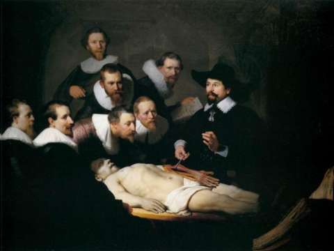 Rembrandt utilizó plumbonacrita para crear el efecto 3D en sus cuadros