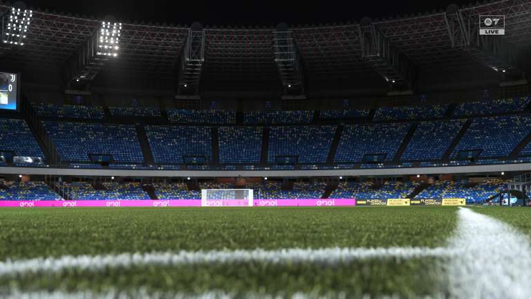 Estadio Diego Armando Maradona de Nápoles, Italia, en EA Sports FC 26.