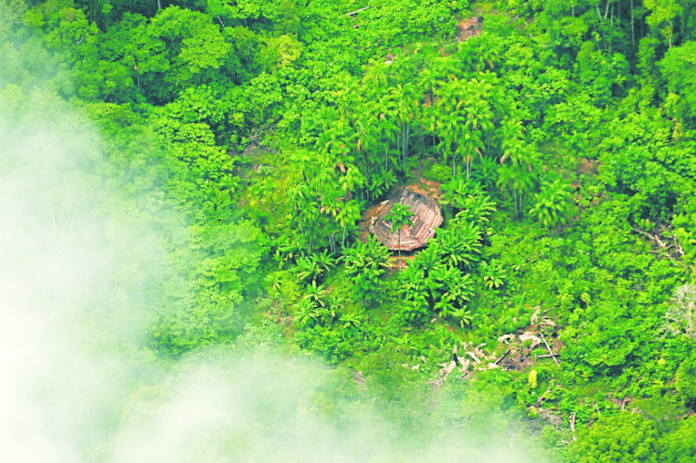 El último sobrevuelo a territorios donde se sospecha que hay aislados fue en 2013, sobre el Parque Nacional Natural Río Puré / Cristobal Von Rothkirch (2011)