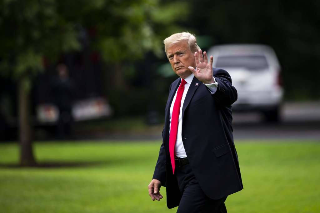 Los demócratas dieron inicio este lunes 11 de noviembre a un segundo proceso de juicio político contra Donald Trump. / AFP