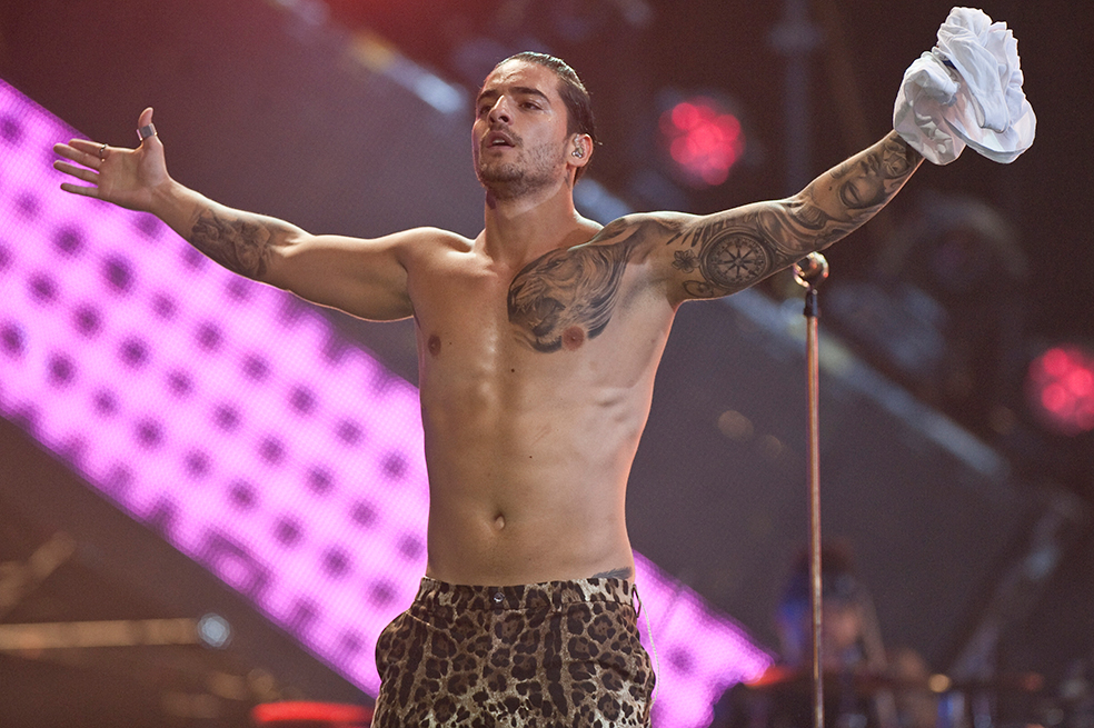 Maluma en los MTV MIAW 2017. / Cortesía MTV