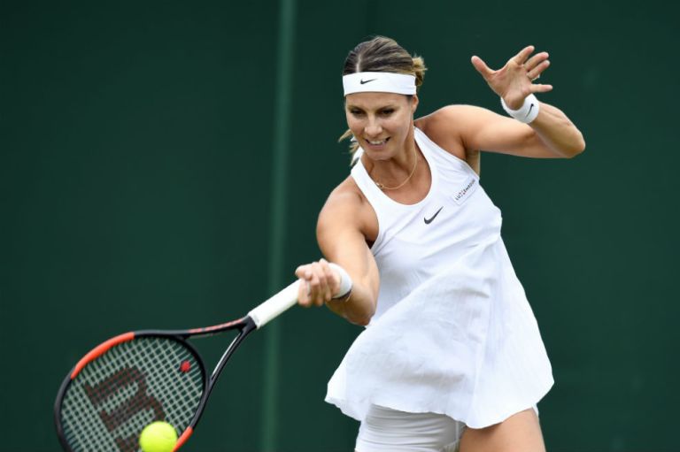 Mandy Minella, la tenista que jugó embarazada en Wimbledon
