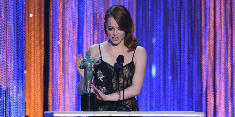 Emma Stone Sag Awards 2017