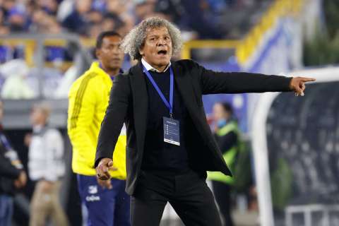 Alberto Gamero, molesto con el VAR tras el empate de Millonarios: “Ahora sí me preocupé”