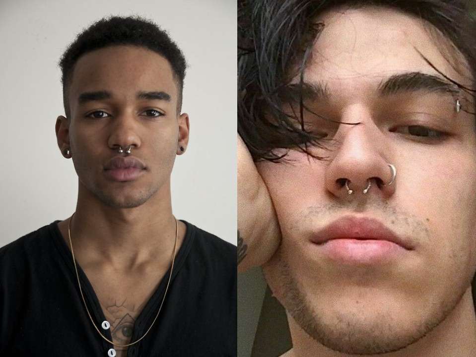 Atrevimiento con clase. El piercing en el septum, que atraviesa el tabique nasal, es ideal para los más audaces.
