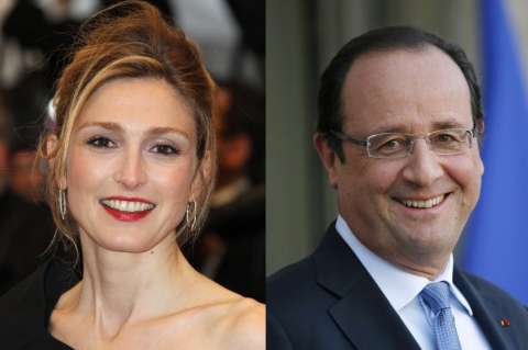 François Hollande tendría un affaire con la actriz Julie Gayet