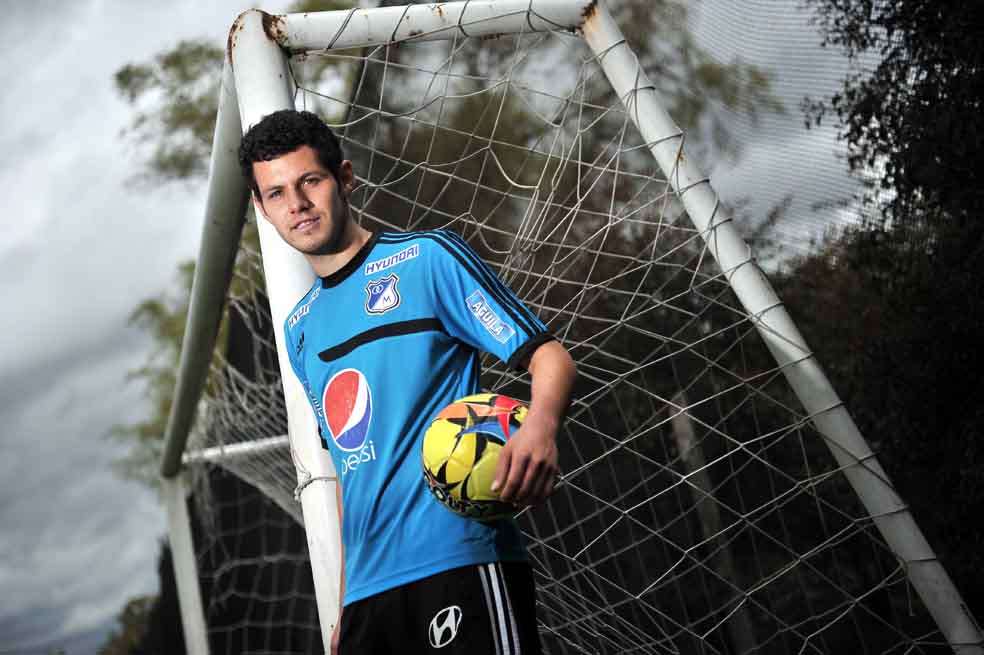 Pedro Franco, uno de los líderes y referentes de Millonarios. / David Campuzano