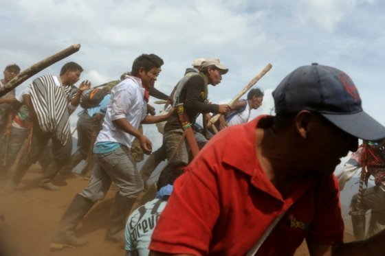 Al menos cinco heridos dejó enfrentamientos entre la comunidad misak en Piendamó, Cauca