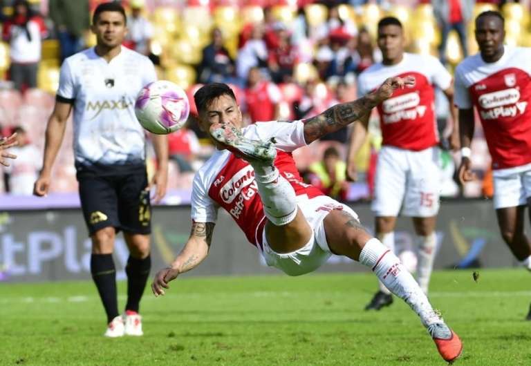 En imágenes: así se vivió la derrota de Santa Fe frente a Llaneros en El Campín
