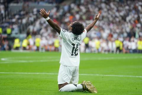 Endrick hizo su primer gol con Real Madrid y, con 18 años, rompió récord en España