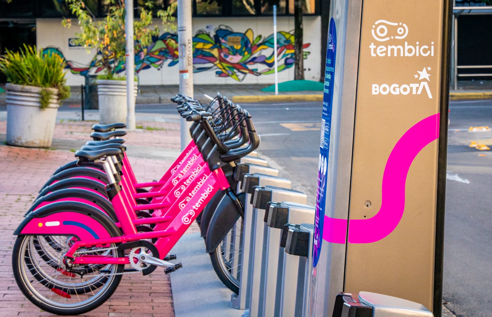 Sistema de bicicletas compartidas en Bogotá