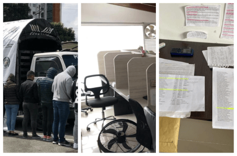 Así operaban los “Call Center”, presuntos estafadores de 3.500 personas