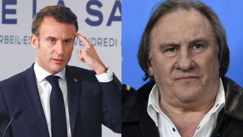 Presidente francés dice no arrepentirse de defender a Depardieu