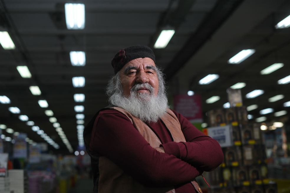Luis Darío Bernal publicó su primer libro, ‘Vida, sueño y agonía’ en 1971. / Cristian Garavito