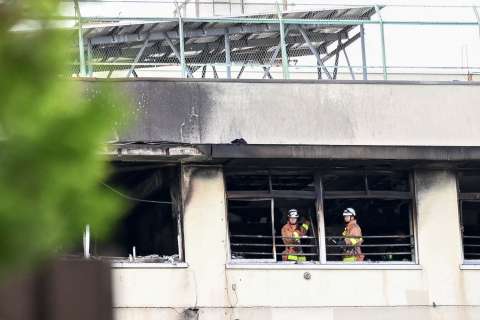 Incendio en escuela de Tokio deja una decena de heridos