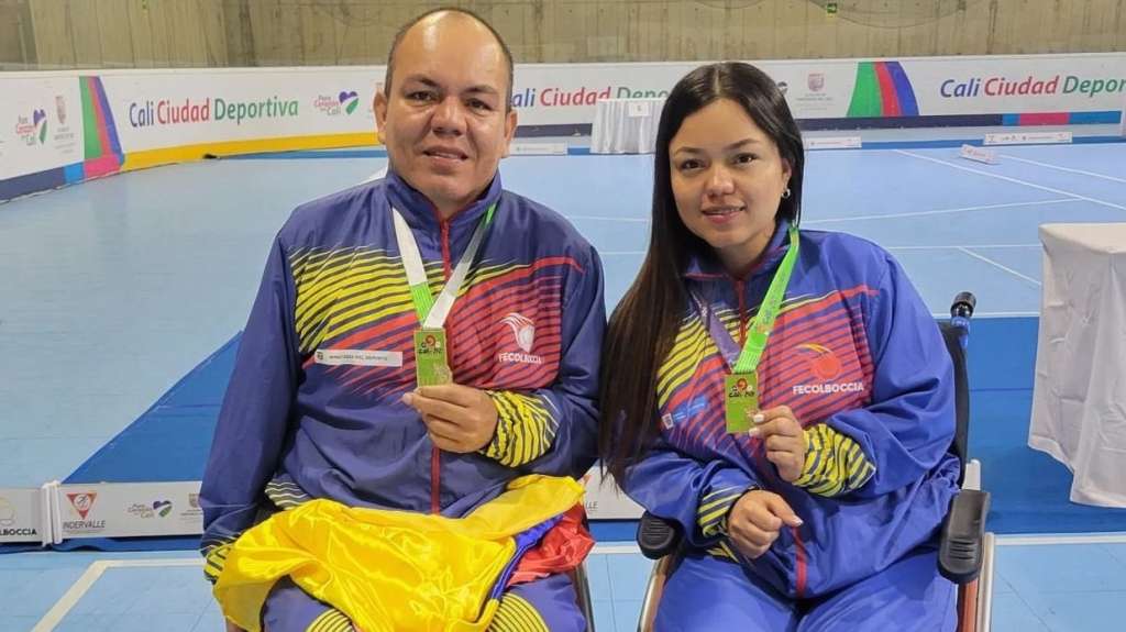 Los hermanos Edilson y Leidy Chica, medallistas en los Juegos Paralímpicos de París 2024