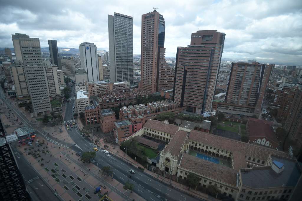 Vista aérea del centro internacional