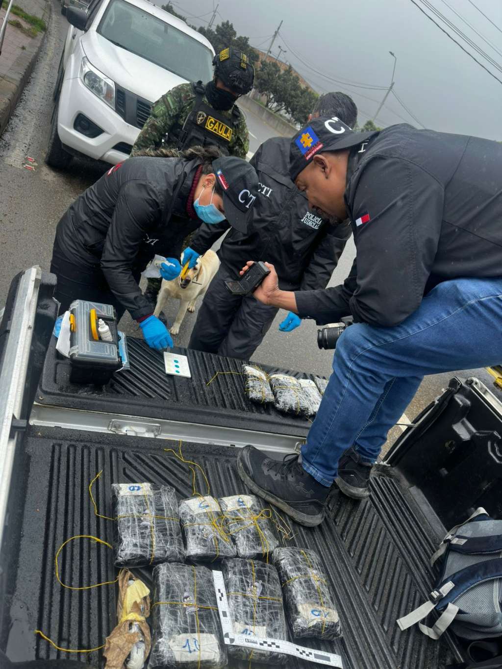 Durante la operación militar también fueron incautadas 2 pistolas, 4 proveedores, 38 cartuchos y 4 celulares que fueron puestos a disposición de las autoridades judiciales competentes.