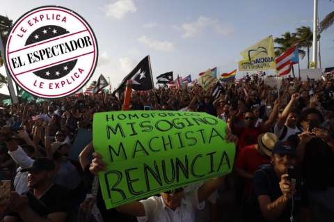 El Espectador le explica: Los explosivos chats que tienen contra las cuerdas al gobernador de Puerto Rico