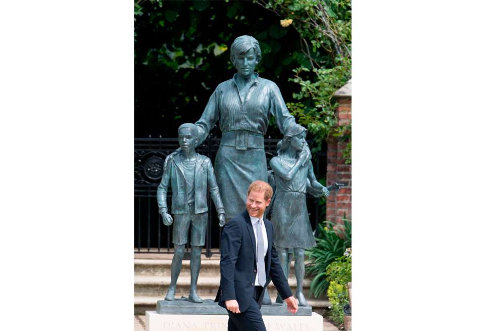 Príncipe William y Príncipe Harry Homenaje a Diana Spencer