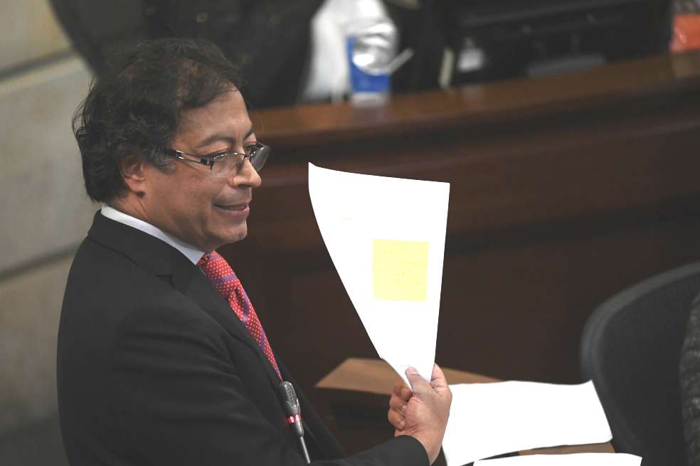 Gustavo Petro, senador de Colombia Humana. / Archivo El Espectador