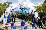 Francés Adrien Loron ganó carrera de downhill urbano en Monserrate