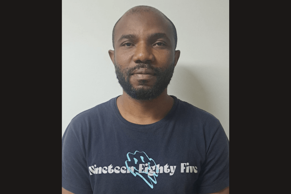 Capturan en Cali a Cristian Chukwujekwu Onuh, alias “Bimbo”, ciudad nigeriano acusado por narcotráfico.