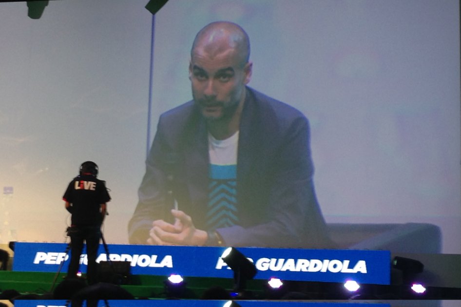 Jopseph Guardiola en Bogotá.