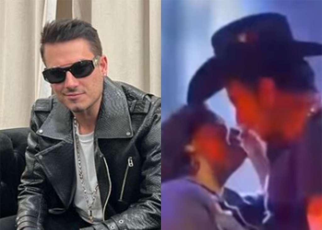 El artista paisa, besó a una de sus fans estando en tarima y esta fue su reacción.