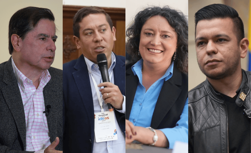 Juan Fernando Cristo, Carlos Amaya, Angélica Lozano, Jota Pe Hernández