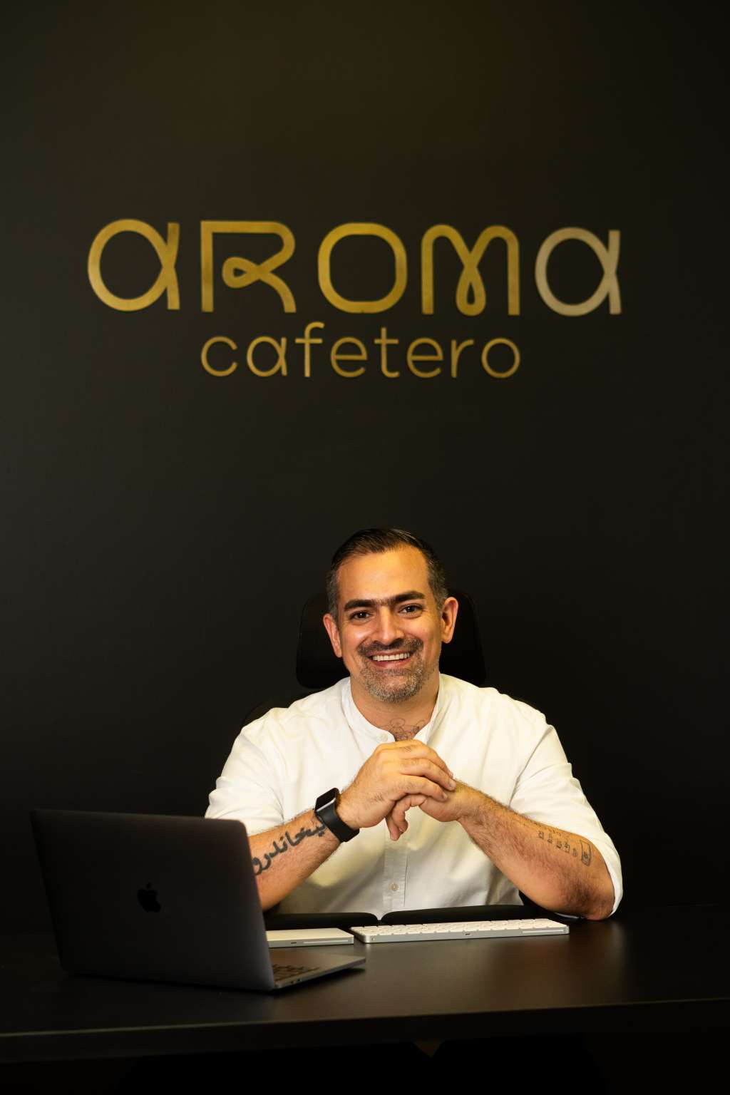 Juan Guillermo Tobón, gerente general de Aroma Cafetero.