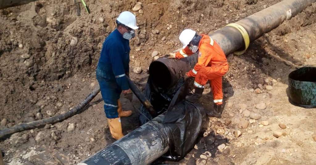 Imagen de referencia. Tres empleados inspeccionaban una válvula ilícita en el poliducto Pozos Colorados-Galán cuando fueron atacados a tiros en Pelaya.
