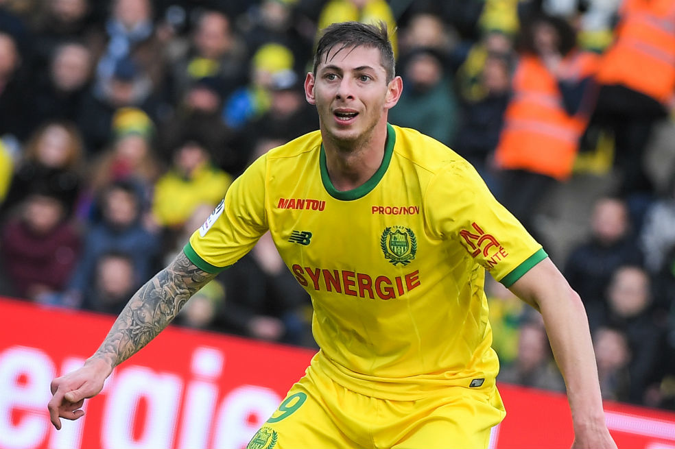 Emiliano Sala, futbolista argentino. / AFP