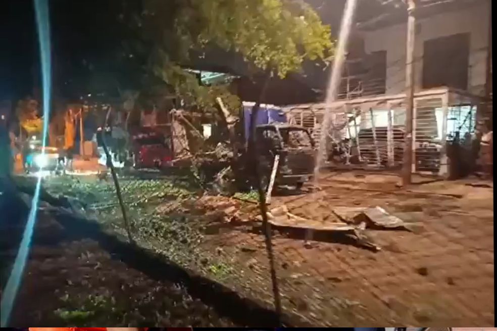 Atentado en Cali.