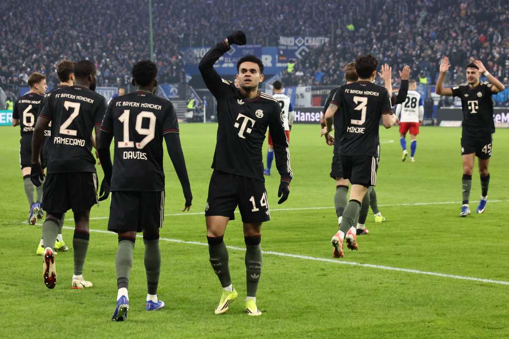 Luis Díaz entró en el segundo tiempo con Bayern Múnich y marcó en la primera jugada: video