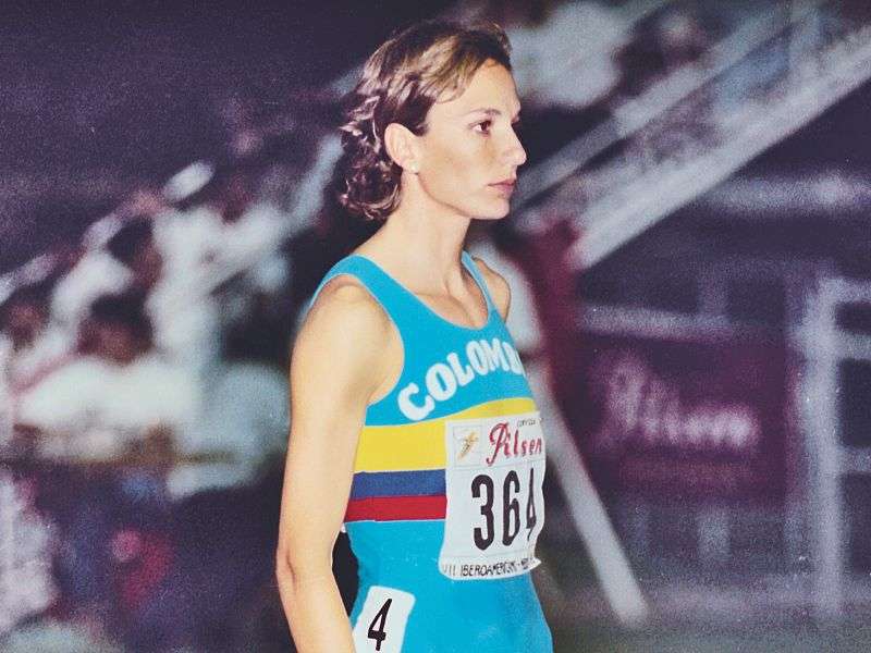 La antioqueña Ximena Restrepo conquistó la medalla de bronce en lo 400 metros de los Juegos Olímpicos de Barcelona 1992. / El Espectador