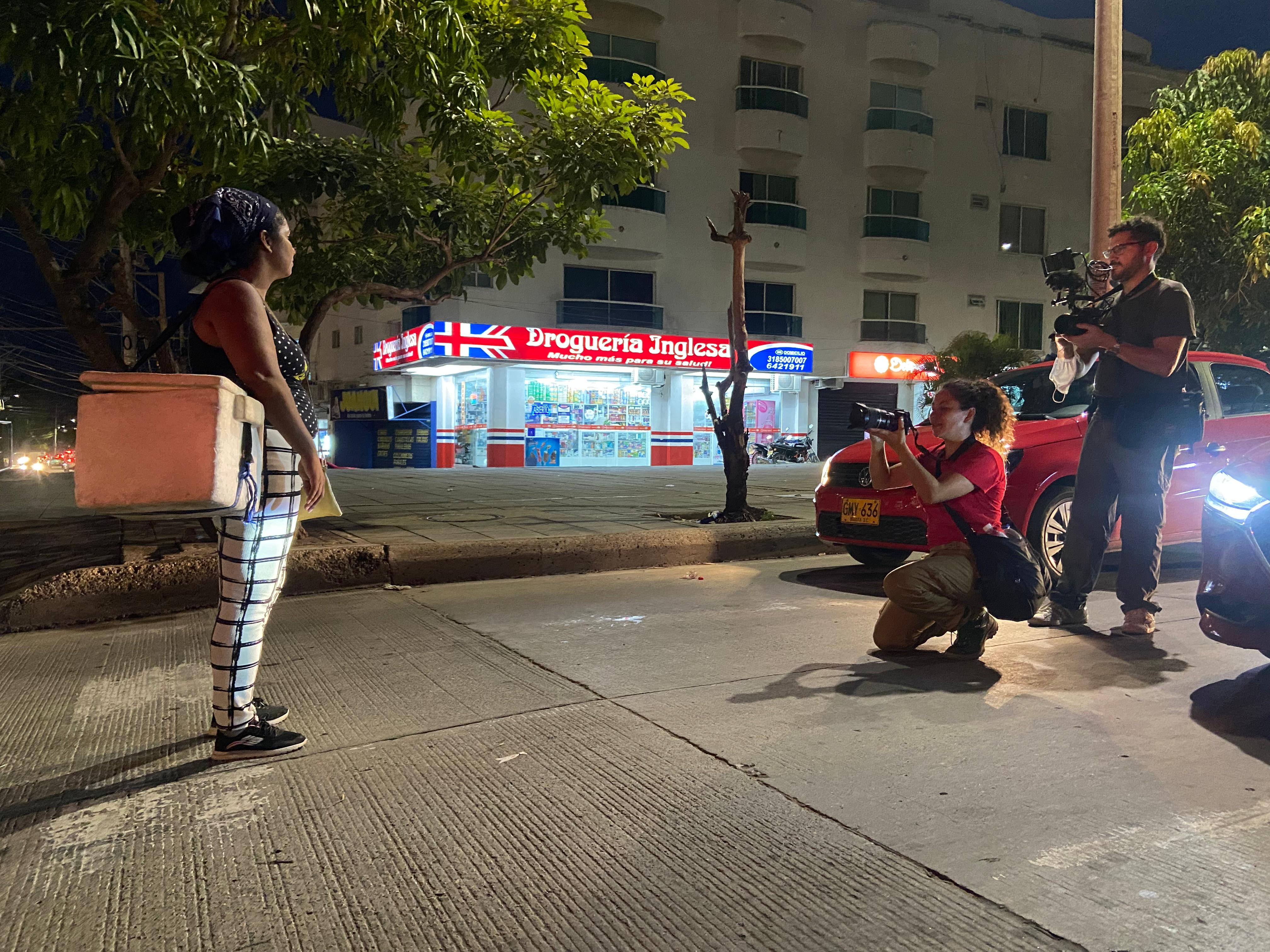 Fernanda Pineda fue seleccionada gracias a su proyecto multimedia YOLÜJA, realizado en colaboración
con el equipo de Páramo Films.