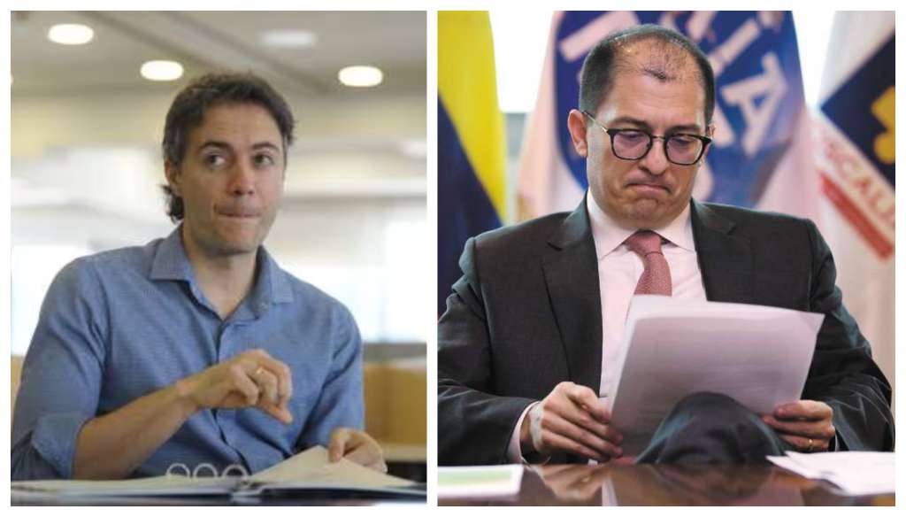 Daniel Quintero le lanzó pullas al fiscal Francisco Barbosa sobre su aspiración a las presidenciales el 2026.