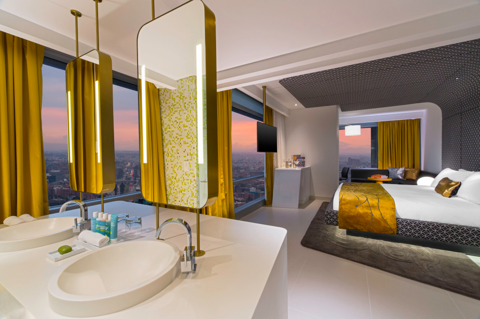 W Bogotá, uno de los diez mejores hoteles del mundo y el cuarto mejor de Latinoamérica, según los Readers’ Choice Awards 2020.