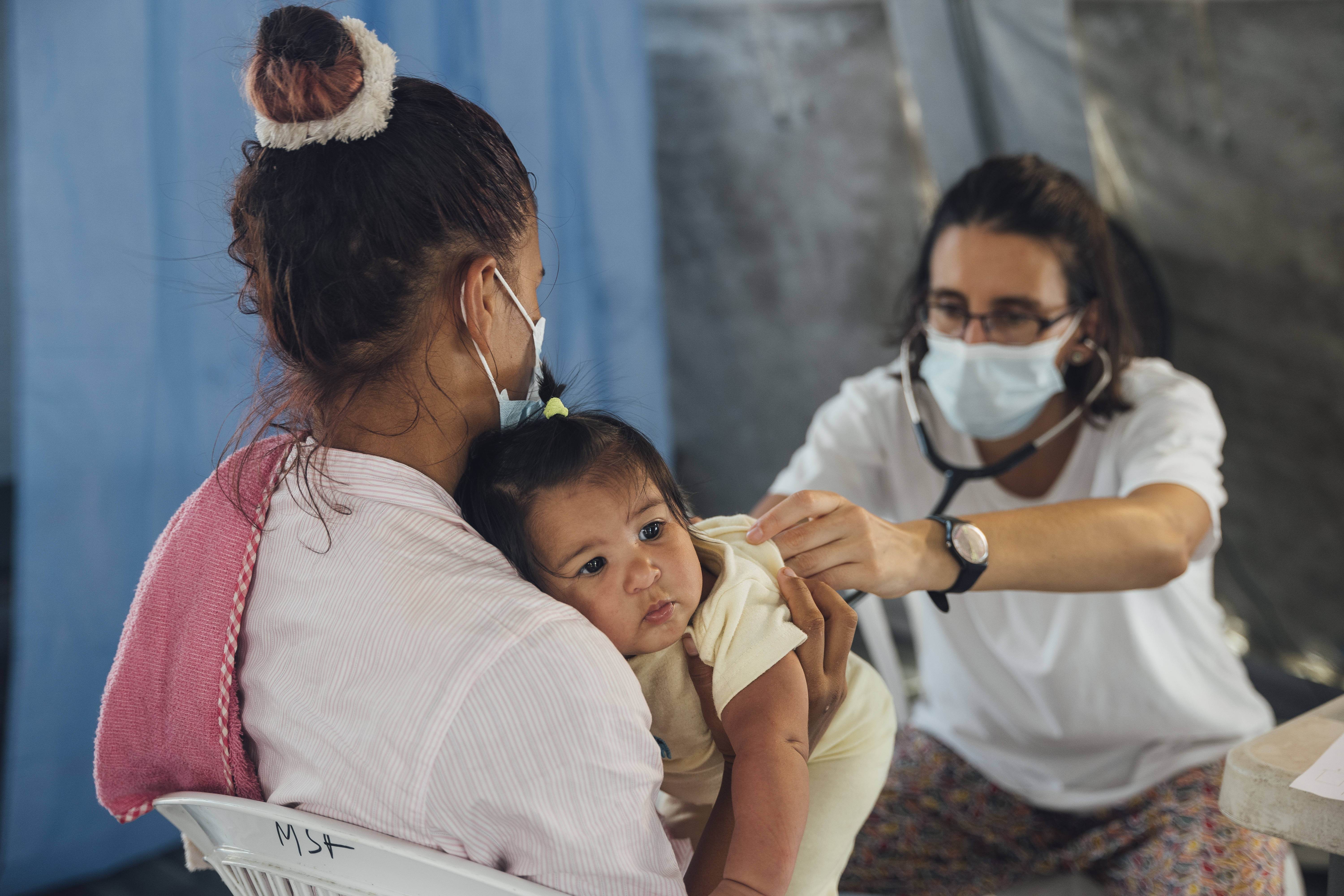 En 2022, Médicos Sin Fronteras ha realizado 35.302 consultas médicas y 2.230 consultas de salud mental.